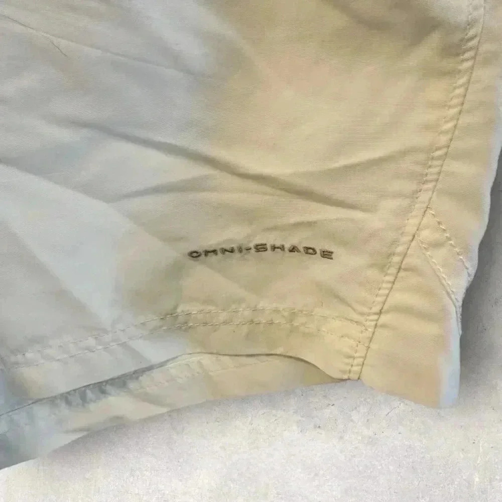 Columbia Women's White Coral Point II PFG Omni-Shade Shorts, Size XL - Picture 7 of 15